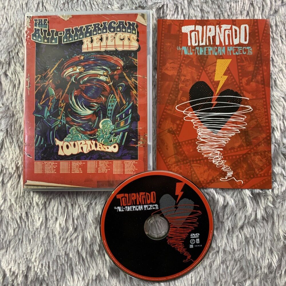 The All-American Rejects Tournado 2007 DVD Video Music Album Saint Paul Minn